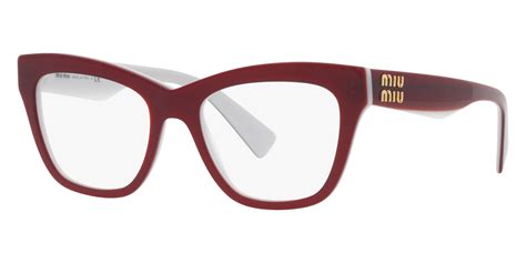 red miu miu glasses|Miu Miu eyeglasses.